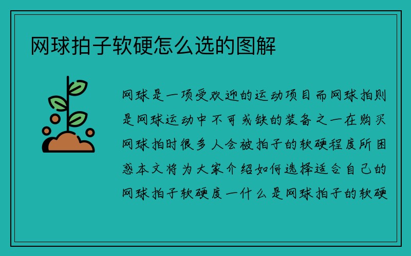 网球拍子软硬怎么选的图解